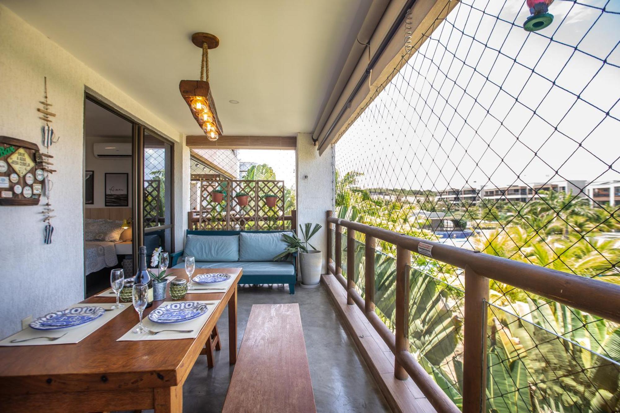 Cumbuco Wai Wai Apartamento Com Vista Para O Mar Dış mekan fotoğraf